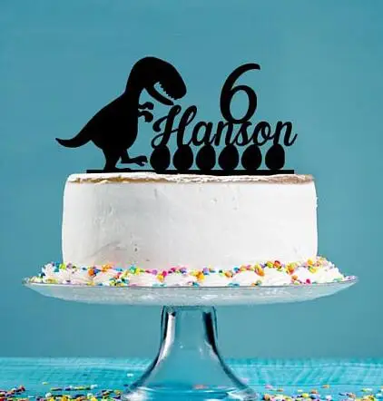 Oeuf De Dinosaure En Acrylique Personnalise Decoration De Gateau Humoristique Pour Fete Prenatale Bapteme Aliexpress