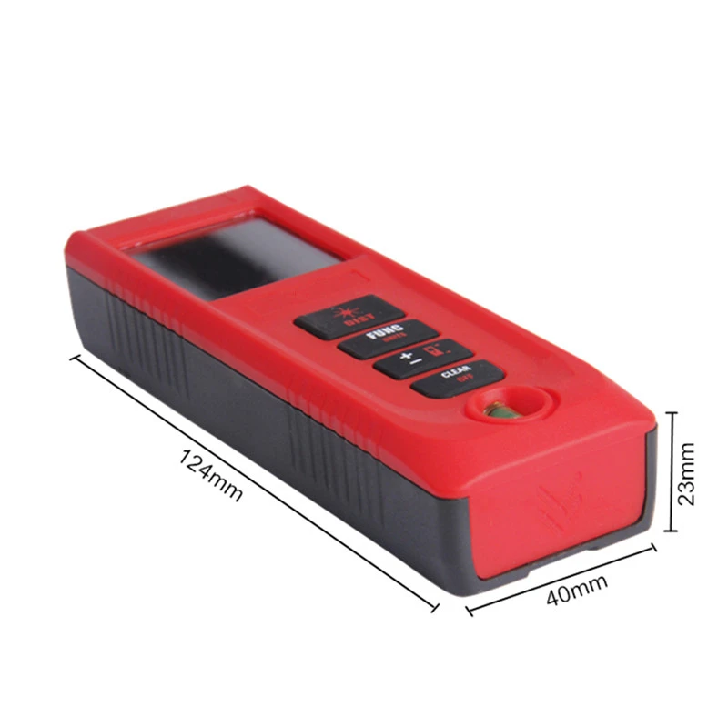 Лазерный дальномер FJS цифровой Ручной измеритель расстояния 40 мм IP54 электронные