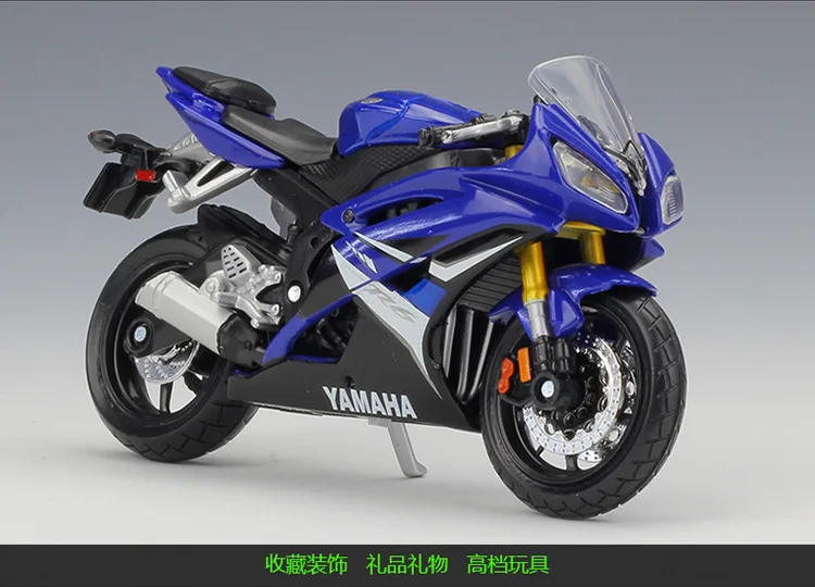 1:18 Maisto YAMAHA YZF-R6 литой мотоцикл