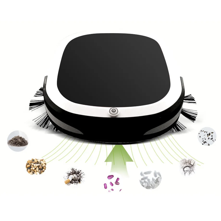 

USB Rechargeable Electric Wireless Sweep Robot Automatic Robot Vacuum Cleaner Household Cleaning Mop the Floo