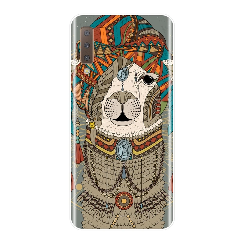 Чехол для телефона samsung Galaxy A3 A5 2016 2017 A6 A7 A8 2018 мягкий силиконовый массажер задняя