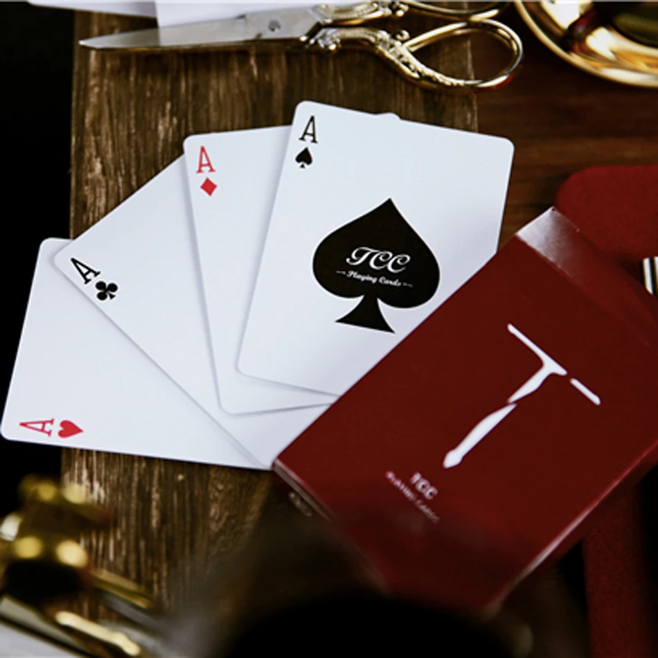 1 колода меч T Cardistry Карточные игры TCC покер цветок Cut коллекция магические карты