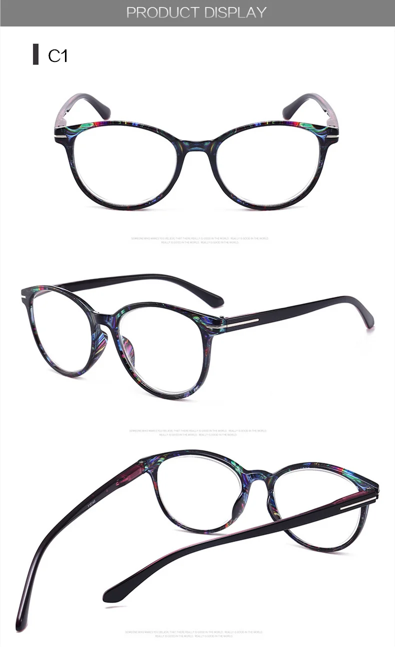 3 упаковки модные небьющиеся очки для чтения для женщин и мужчин, прозрачные очки из смолы, винтажные круглые очки для чтения