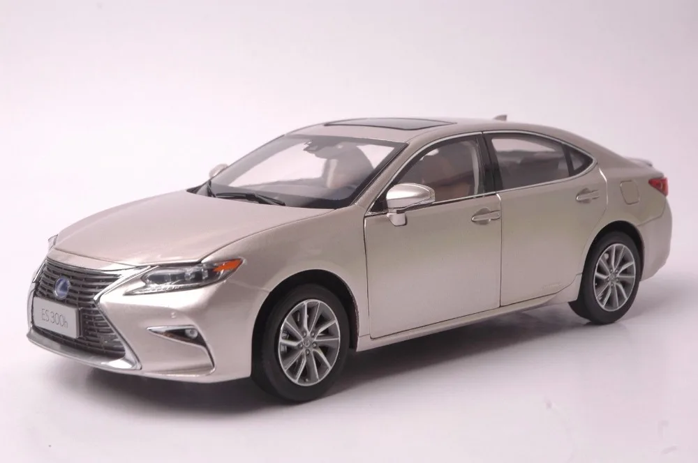 Модель литая автомобиля 1:18 для Lexus ES 300h 2015 золотой седан игрушечный автомобиль из
