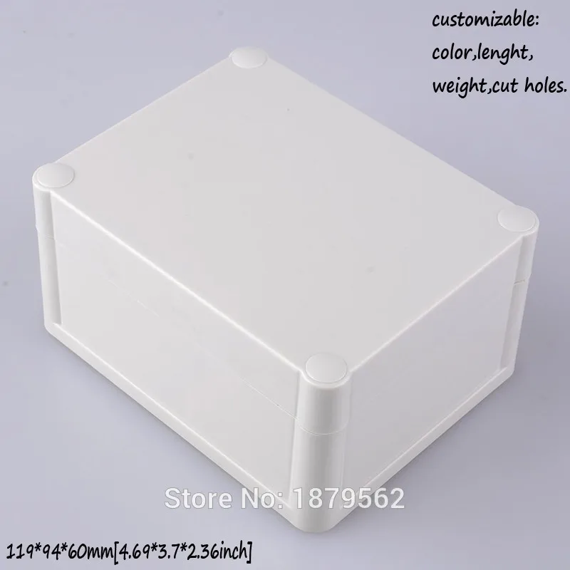 [2 стиля] 119*94*60 мм маленький пластиковый ящик IP68 водонепроницаемые электронные Чехлы пластиковая коробка для АБС-проекта случае DIY Распределительная Коробка