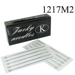 50PCS Professional Tattoo Needles 17M2 Stack Magnum 17M2 Tattoo Needles Stainless Steel Material Free Shipping