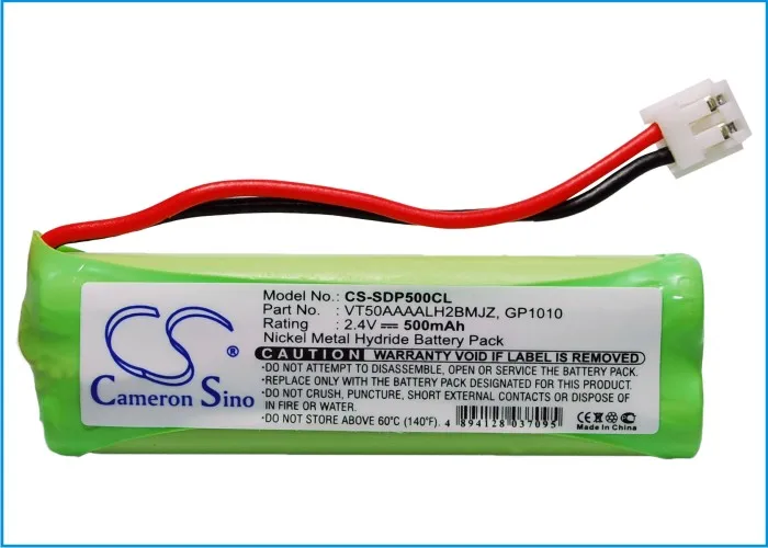 Аккумулятор Cameron Sino GP1010 vt50aaalh2bmjz для SWISSVOICE DP500 Eco Plus DP550 BT (500 мАч)|500mah battery|battery 500mahbattery