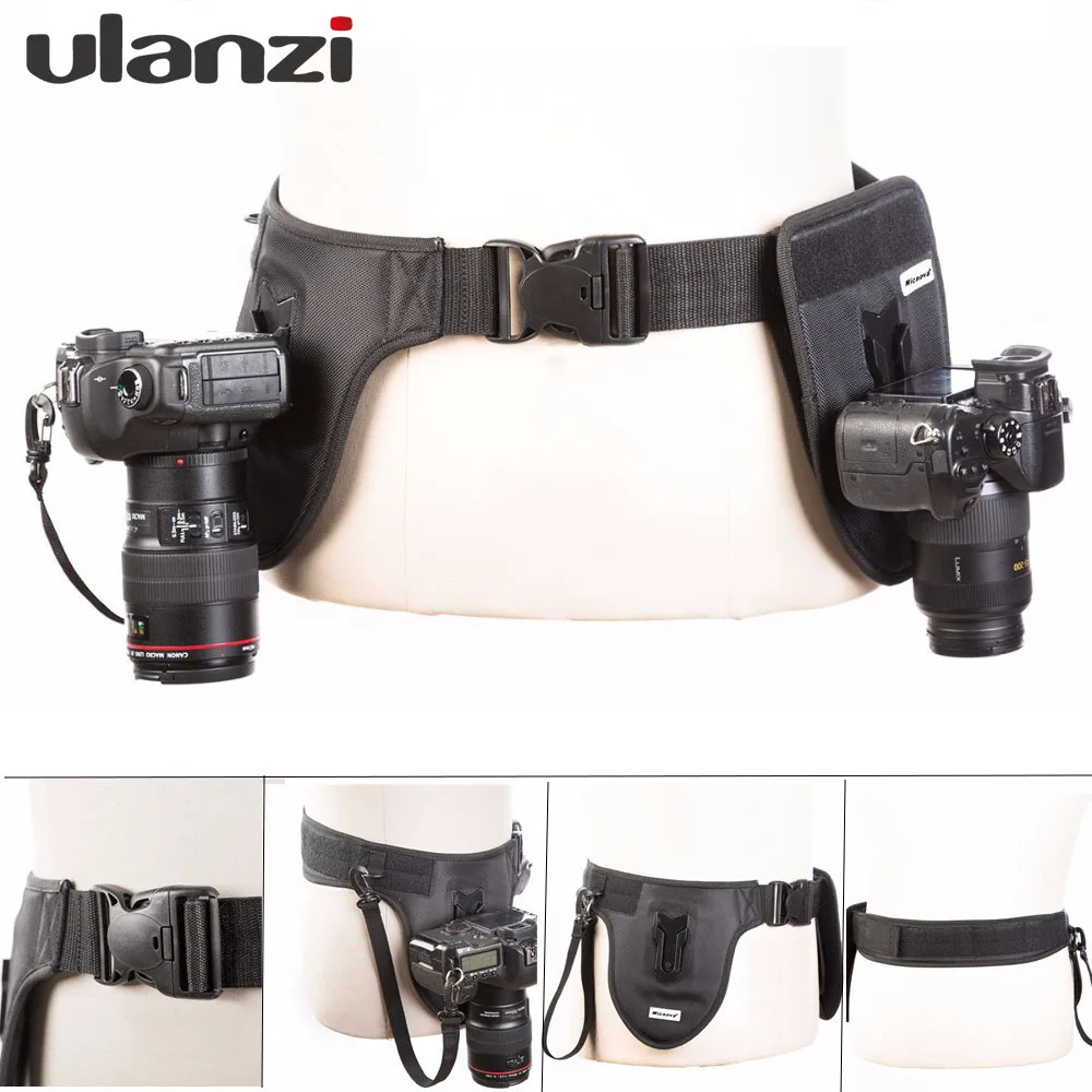 Camera Holster Belt/hard Plastic Waist Belt With Quick Release Buckle