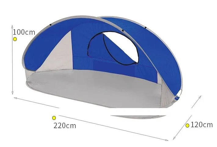 Пляжная палатка POP UP UV SUN SHELTER Открытый Кемпинг Рыбалка палатки для фестивалей для детей пляж ребенок семья Размер Pop-Up оттенок T