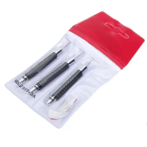 3x ручка для удаления штифтов, сменный ремешок для часов 0,7-0,9 мм, ремешок для часов, инструмент, браслет, короткий+ 3 ручки(черный