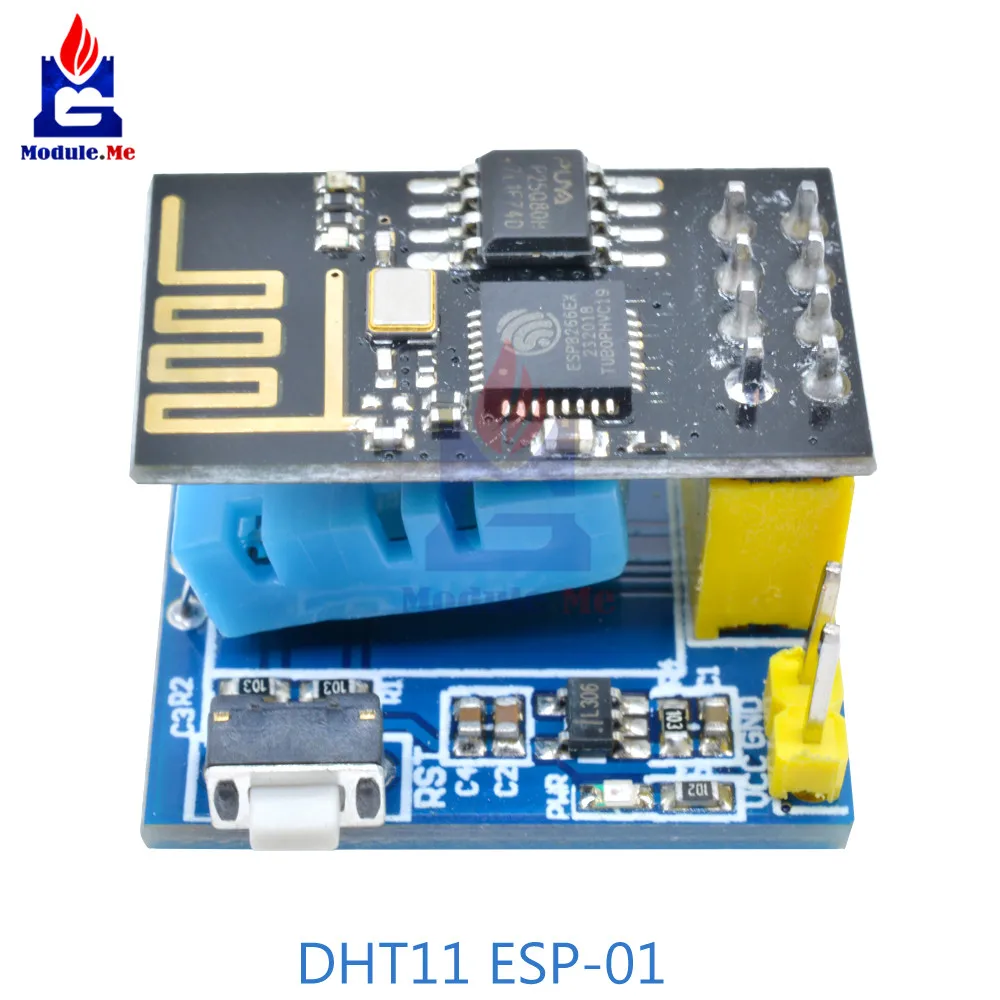 ESP8266 ESP-01 ESP-01S wifi беспроводной Bluetooth DHT11 датчик температуры и влажности модуль щит для Arduino подходит для Node MCU умный дом