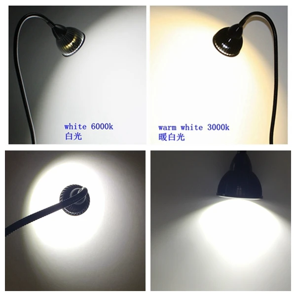 clamp on led desk light