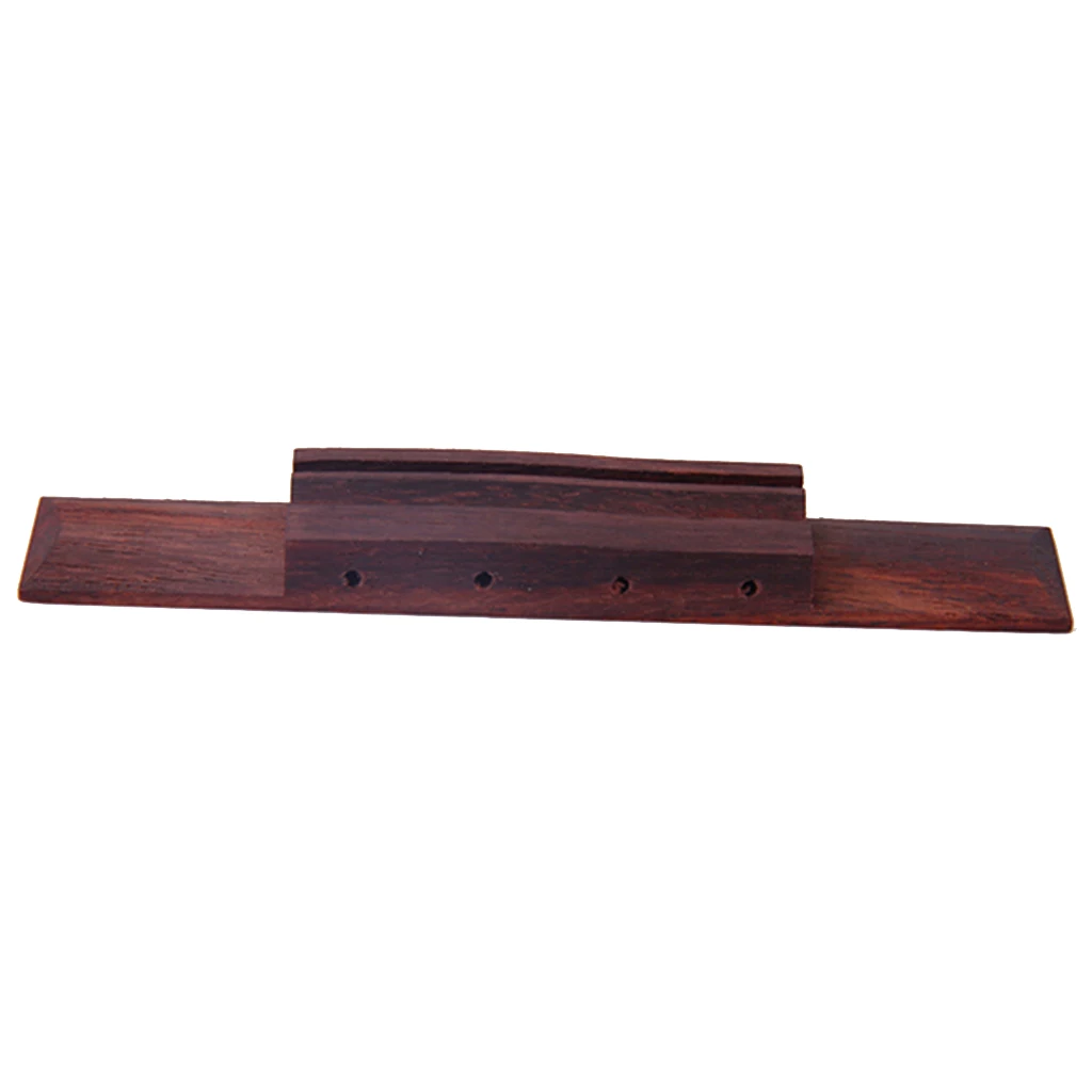 

Top Premium Quality New 4 String Ukulele Fine Rosewood Saddle Bridge Ukulele Replacement 110mm