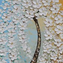 Новейшее ремесло Безрамное diy картина маслом Фортуна дерево картина по номерам холст подарок цифровая на холсте картина для дома декоративная