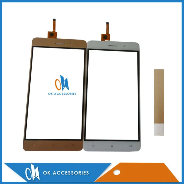 

5.5 Inch For Bluboo Maya Touch Screen Digitizer Replacement Gold White Color With Adhesive Tape