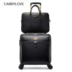 CARRYLOVE деловых поездок travel16/18/20/22/24 дюйма ПК сумку для переноски и прокатки Чемодан модные, высокого качества, масштабных дорожных чемоданов