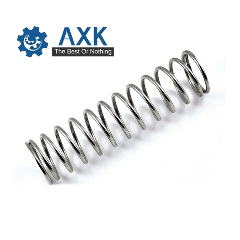 

50pcs/Lot 1.0*15*10-50 Small Coil Compression Spring,Stainless Steel Springs,Small Spot Micro Compression Spring For 3D Printer