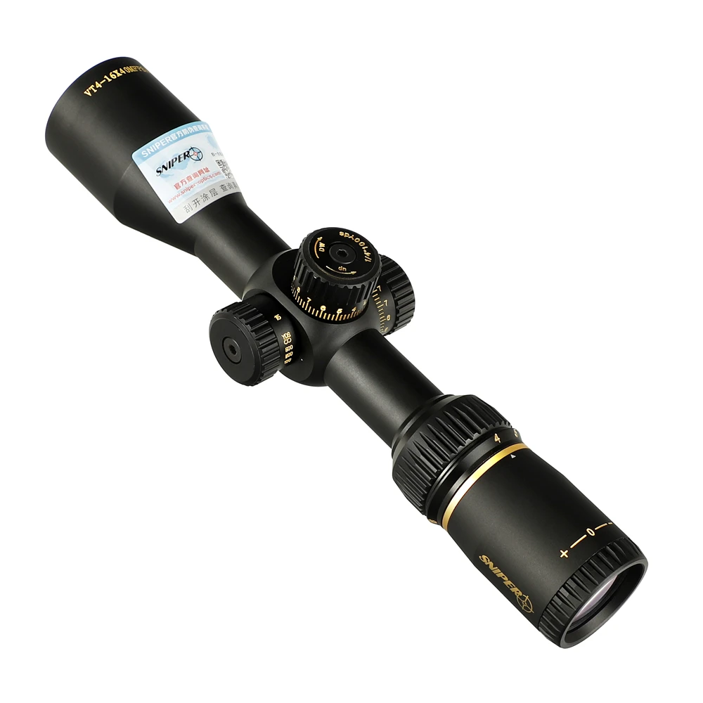 SNIPER VT 4-16X40 MFPSA First Focal Plane Hunting Rifle Scope Side AO Glass Etched Reticle Tactical Optical Sight Riflescopes (8)