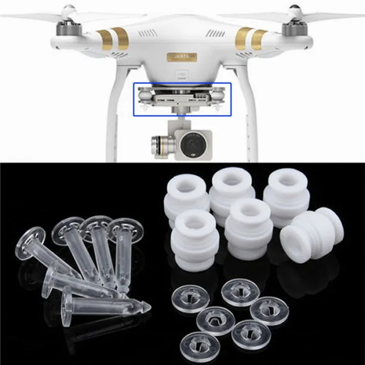 

For DJI Phantom 3 Gimbal Vibration Absorber Shockproof Damper Bumper Rubber Balls Anti Drop Pins Anti Tripping Locker Protector