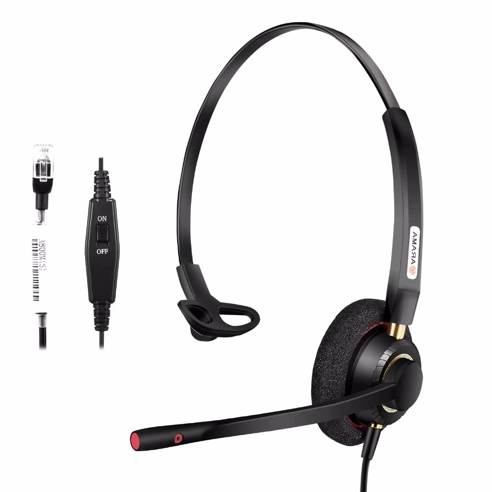 plantronics noise cancelling microphone headset