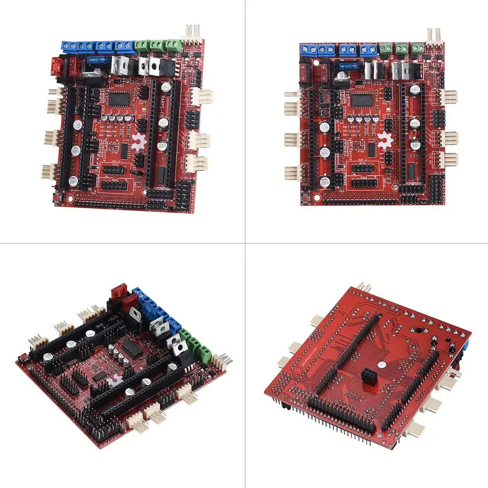 Плата управления, 3d принтер материнская плата Reprap пандусы-Fd щит пандусы 1,4 Плата управления совместима для Arduino из-за 3d принтера