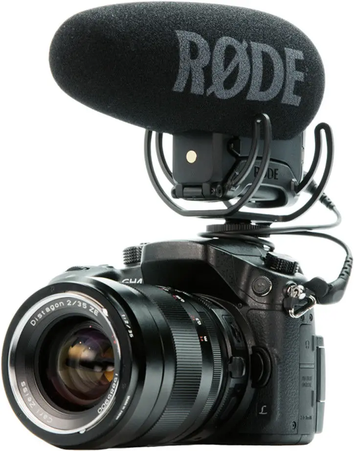 Микрофон для видеокамеры и интервью Rode VideoMic Pro + plus Shot gun Rycote Lyre камеры canon Panasonic