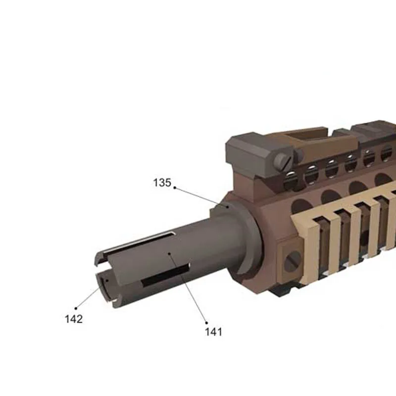 DIY 1:1 MK18 Штурмовая винтовка пистолет Бумажная модель Сборка ручной работы 3D игра-головоломка детская игрушка