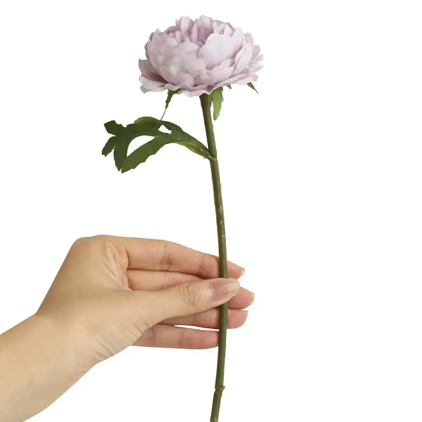 

New Beautiful 10 Artificial Fake Western Rose Flower Peony Bridal Bouquet Wedding Party Home Decor lavanda lavande flor F710