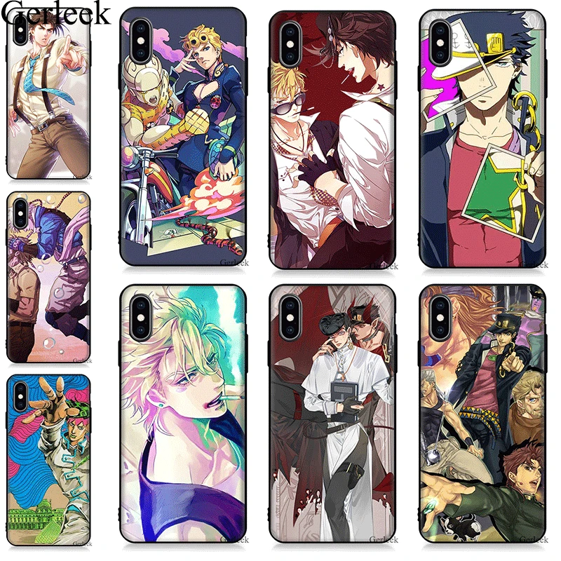 Новый ТПУ мобильный чехол для телефона JoJo Jonathan Joestar iPhone 11 Pro XR XS Max X 7 8 6 6s Plus