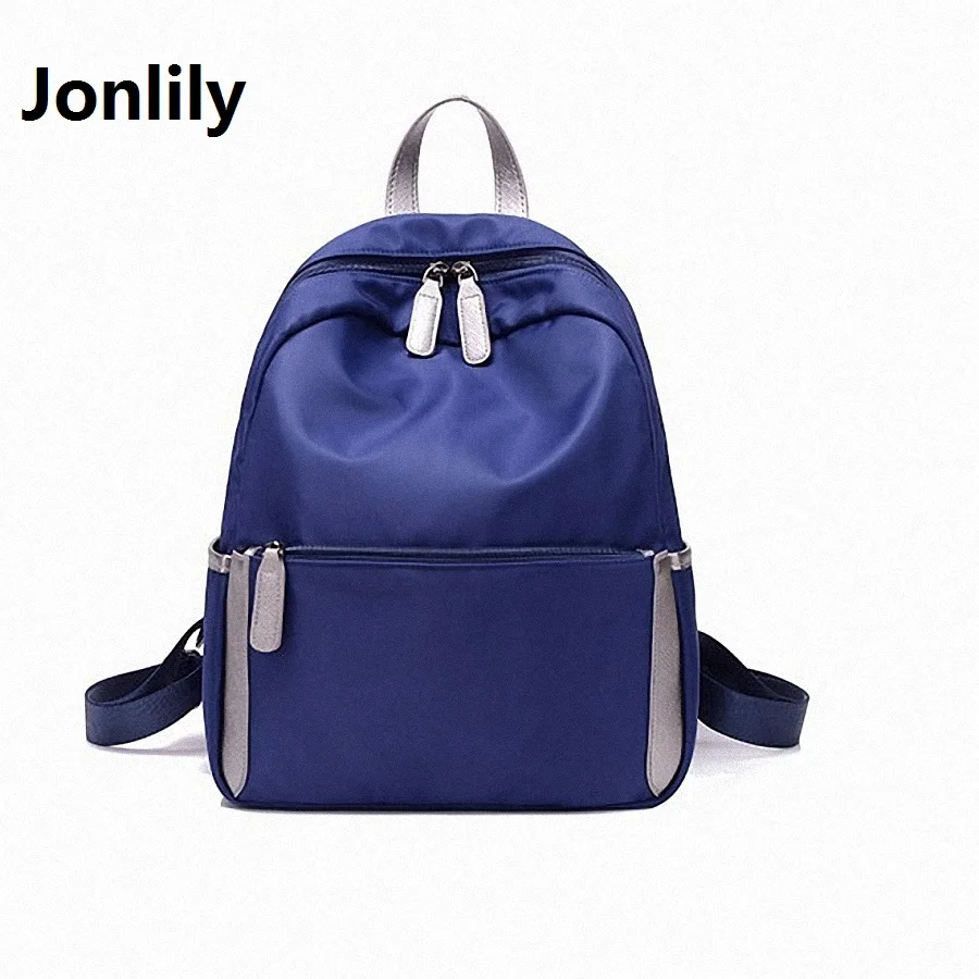 Jonlily Korean Style Women s Oxford Waterproof font b backpack b font Bags Fashion Trend Leisure