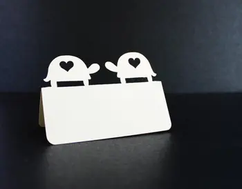 

Turtle Place Cards birthday party Wedding bridal shower banquet Seating escort Card table number marker custom color