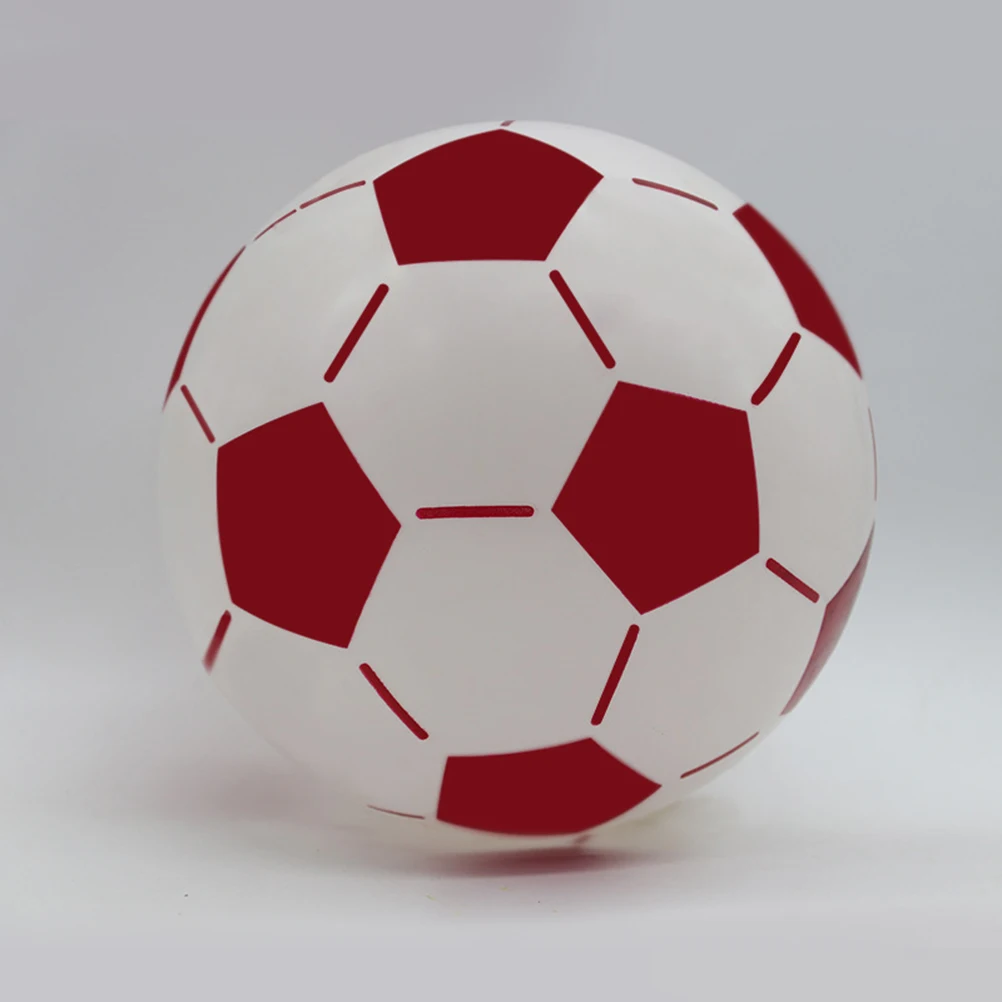 Надувные футбольные Мячи Детские футбольные игрушки партия поддерживает поставки набор украшений(случайный цвет надувной
