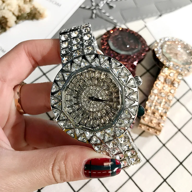 Luxury Women's watches Brand Women Watches Rhinestones Stainless Steel Rose Gold Quartz Wristwatch Fashion Clock Ladies Watch Luxury Women's watches Brand Women Watches Rhinestones Stainless Steel Rose Gold Quartz Wristwatch Fashion Clock Ladies Watch