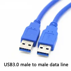 USB 3,0 тип A штекер тип A мужской удлинитель данных провода Компьютерные Кабели Шнур Разъемы JB01