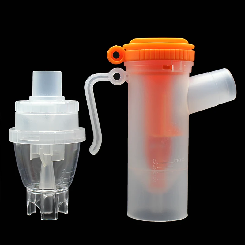 

6ml 8ml FDA Inhaler Parts Nebulizer Cup Medicine Tank Cup Compressor Nebulizer Accessory Atomized Spray Injector for Inhalation