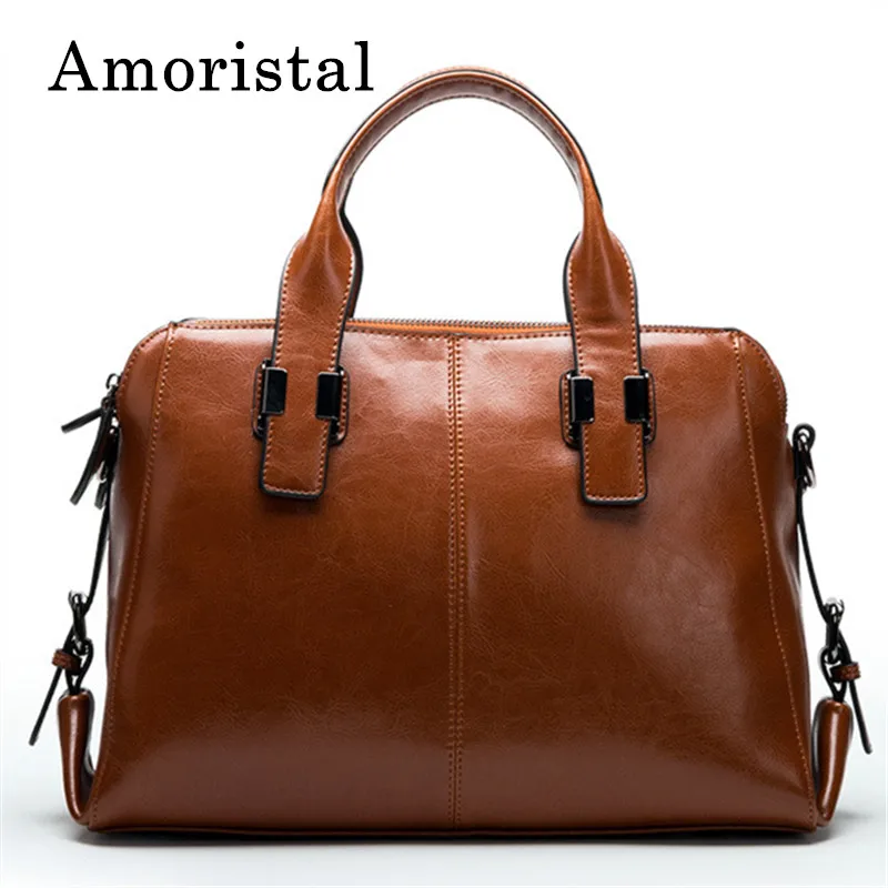 

Real Cow Leather Ladies Handbags Women Bags Genuine Leather Totes Messenger Bags Hign Quality Designer Luxury Brand Bag B160
