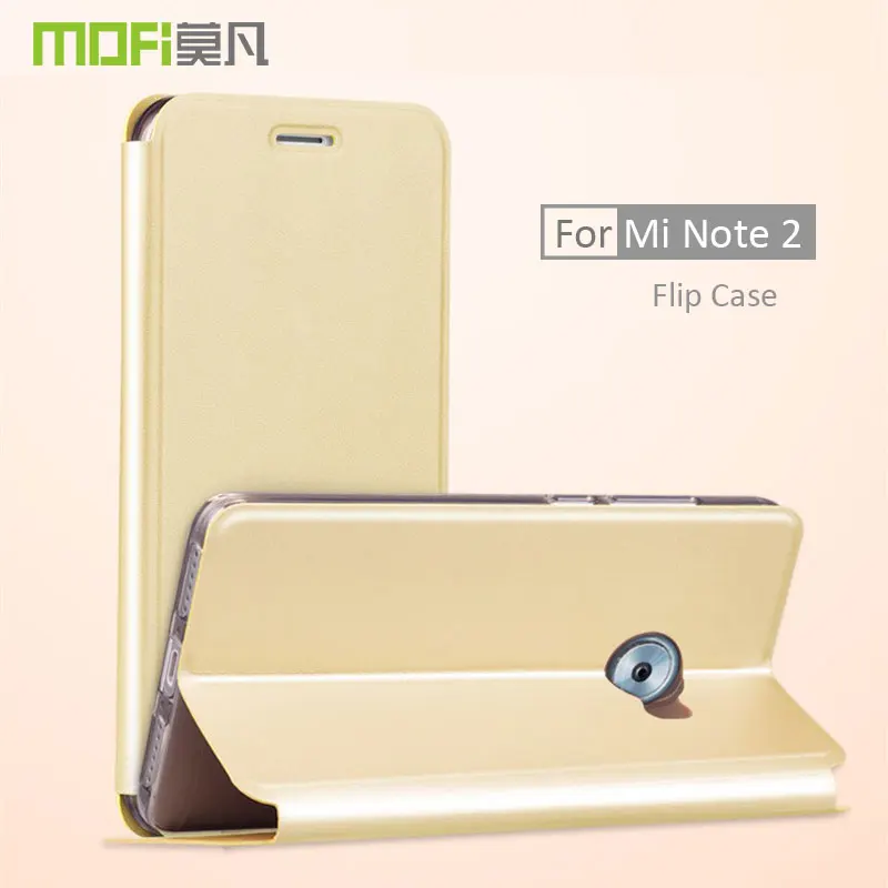 

Xiaomi Mi Note 2 Flip Case MOFI Original Luxury Leather Flip Case For Mi Note 2 Protective Full Cover Mi Note2 coque funda 5.7''