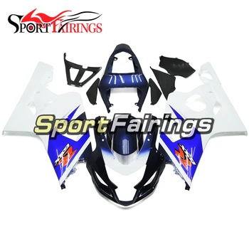 

Injection ABS Motorcycle Fairings For Suzuki GSXR600 750 GSXR750 K4 K5 04 05 2004 2005 Motorbikes Cowlings Blue White Black