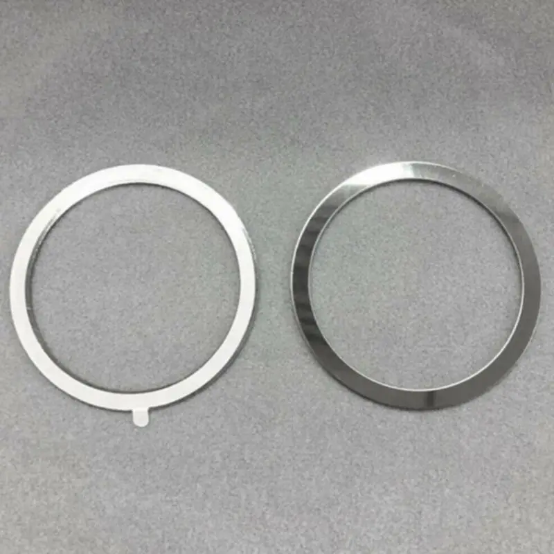 4 шт Универсальные круглые металлические кольца для магнитного беспроводного зарядного устройства Qi вентиляционное отверстие магнит Автомобильный держатель для Iphone, смартфон
