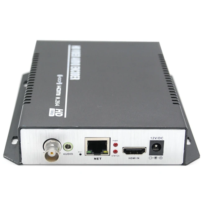 Hot Sale HDMI + CVBS + Audio Over IP Stream MPEG4 /H.264 Encoder Wifi For Live Streaming IPTV Broadcasting