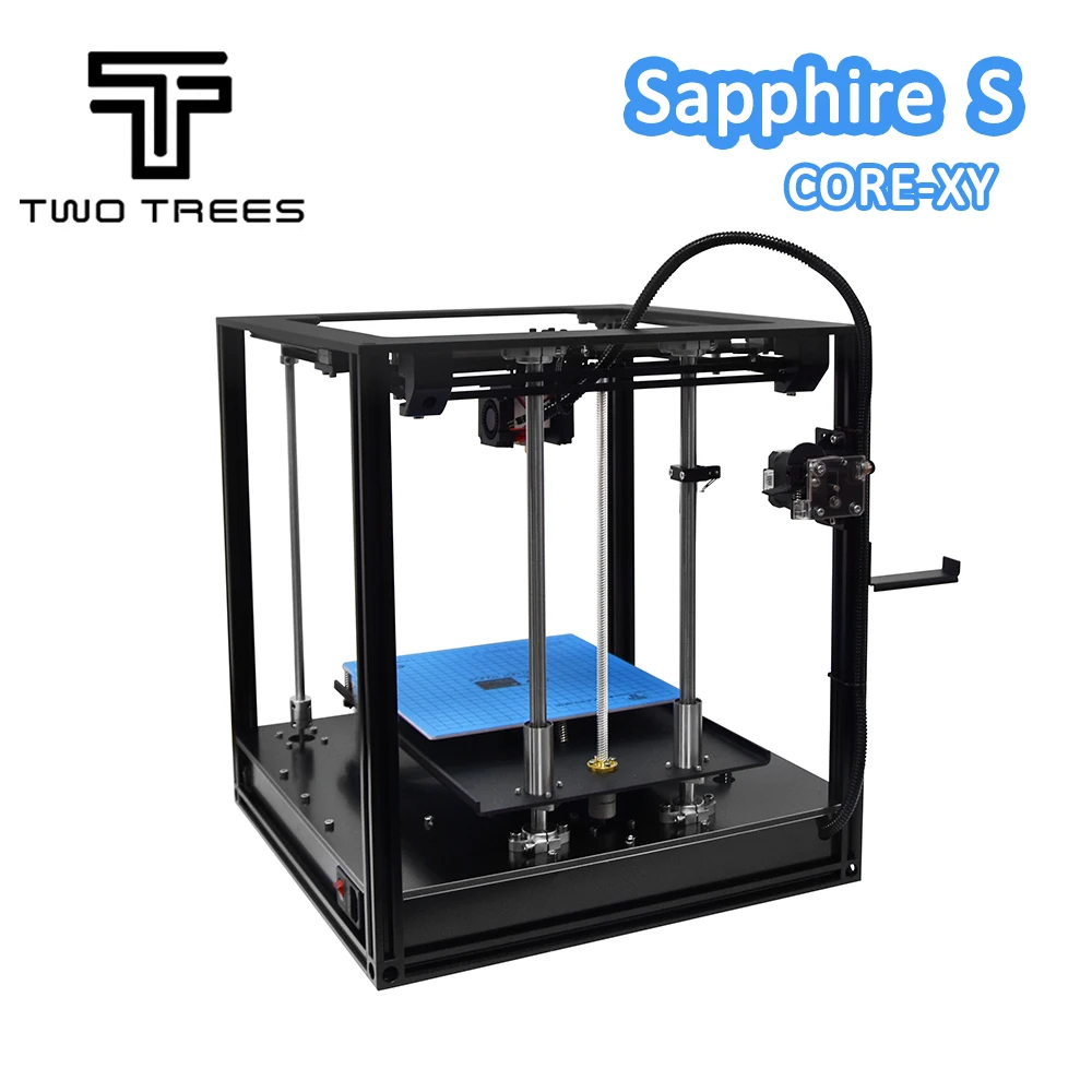Два дерева сапфир S CoreXY 3d принтер акриловый корпус высокоточный автоматический Выравнивающий алюминиевый профиль рамка ядро XY структура