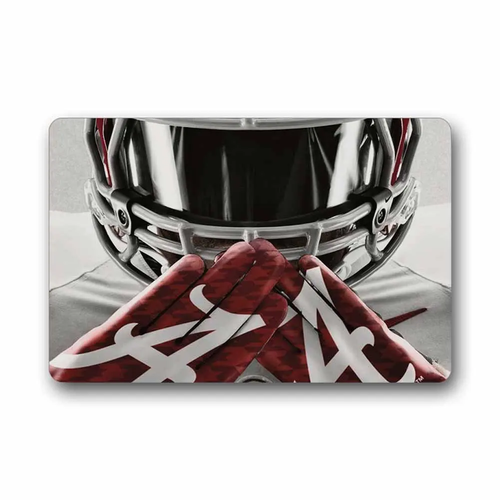 

Memory Home Custom Alabama Crimson Tide Machine Washable Non-woven Fabric Non-slip Indoor Outdoor Home Office Bathroom Doormat