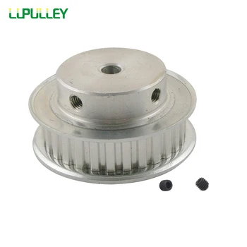 

LUPULLEY XL 30T Timing Pulley Bore 5/6/6.35/7/8/10/12/12.7/14/15/16/17/19/20mm 11mm Width Timing Belt Pulley For 3D Printer
