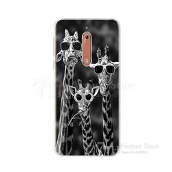 Cartoon Soft Silicone TPU Phone Case - 5.2 Back Cover for Nokia 5 (Beige)