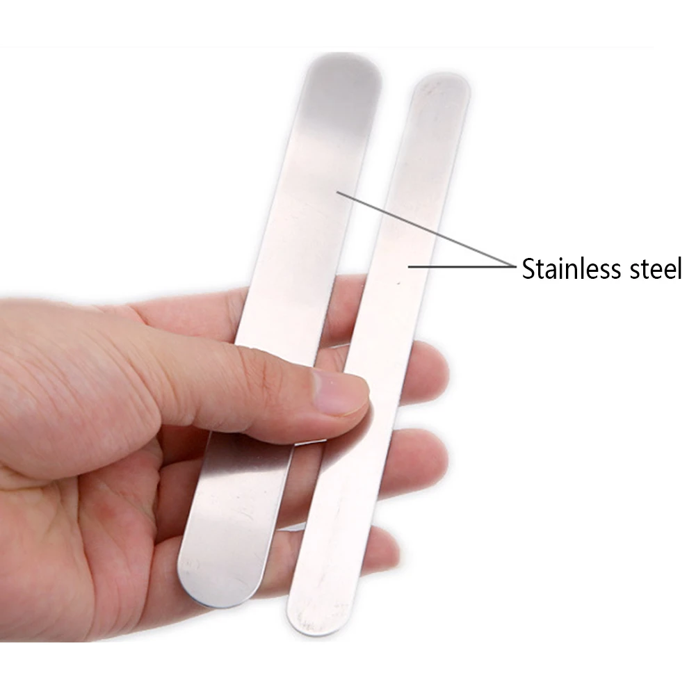 

2PCS Leather Manual Vegetable Tanned DIY Shaping Core Inner Core Stainless Steel Handmade Bracelet Ring high quality durable