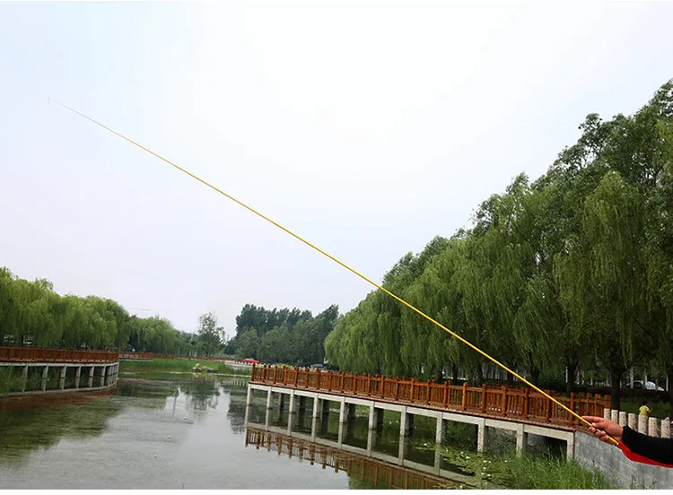 Vara de Pesca Super Fina Haste Lula Ultra Fino Taiwan 37 Tom Portátil Telescópica Fluxo Pólo Luz 13 Varas de pescar
