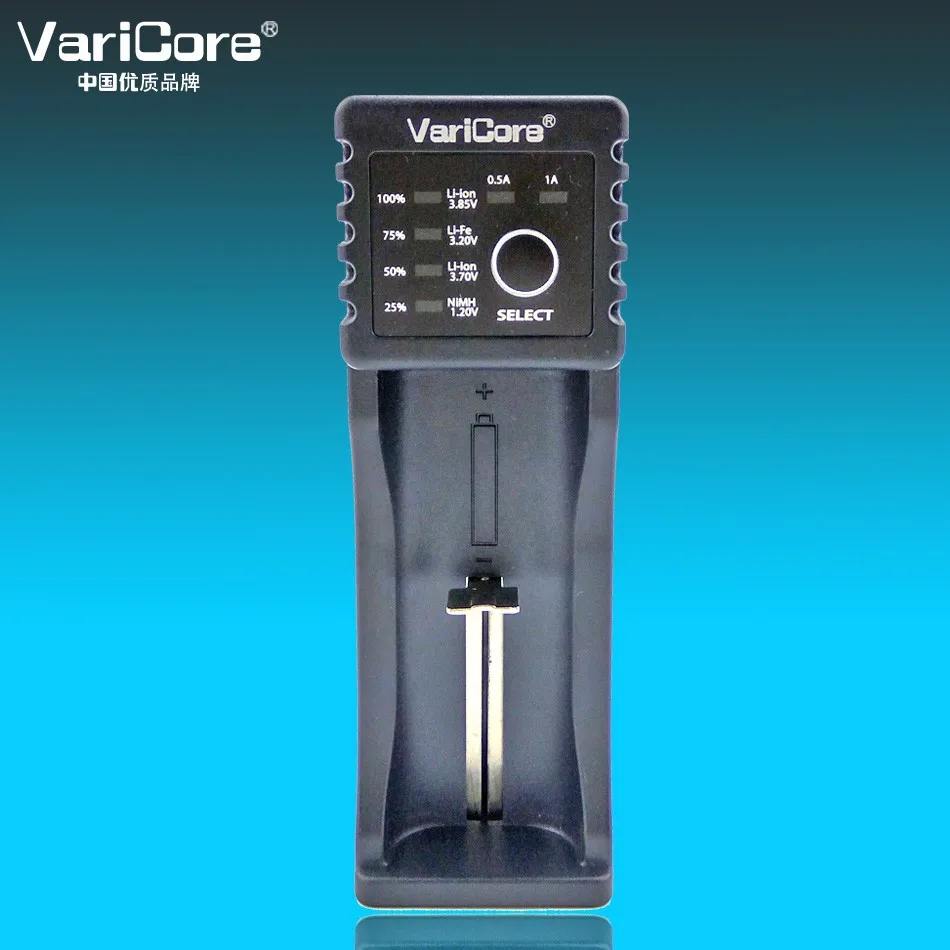 

New in 2017 varicore U4 18650 26650 18350 16340.14500 10440 26500 lithium-3.2 V 1.2 V 3.7 V nimh aa, aaa, SC / S Battery charger