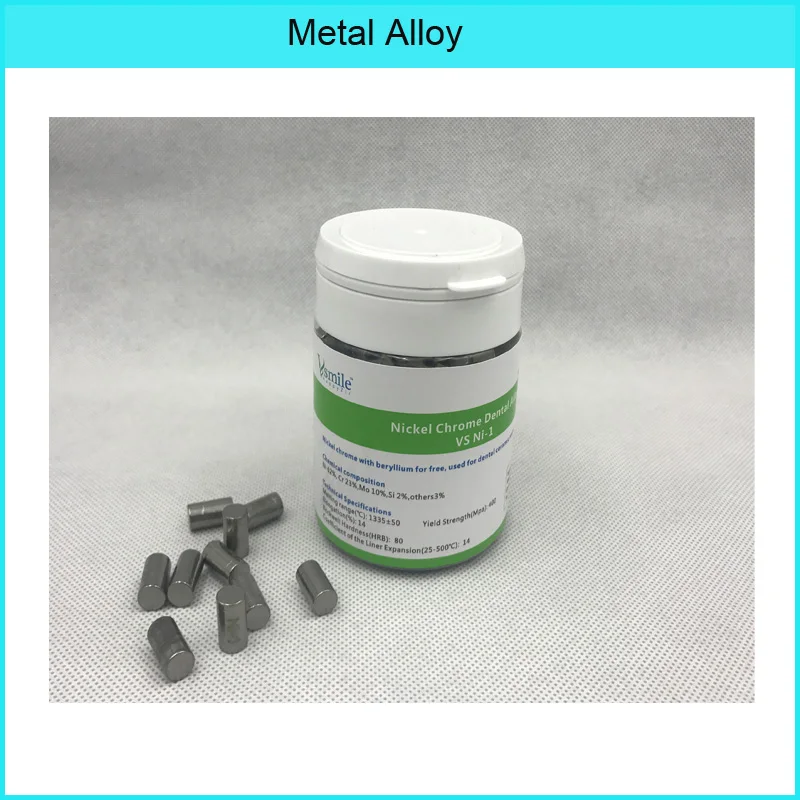 

Dental Lab Technician Materials Nicr Alloy without Beryllium 1KG