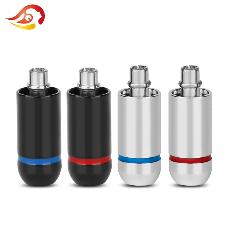 

1 Pair Pin MMCX Audio Male Plug Rhodium Plated Earphone Headset Jack Plugs For DIY SE535 UE900 UM60 ED5 T8I