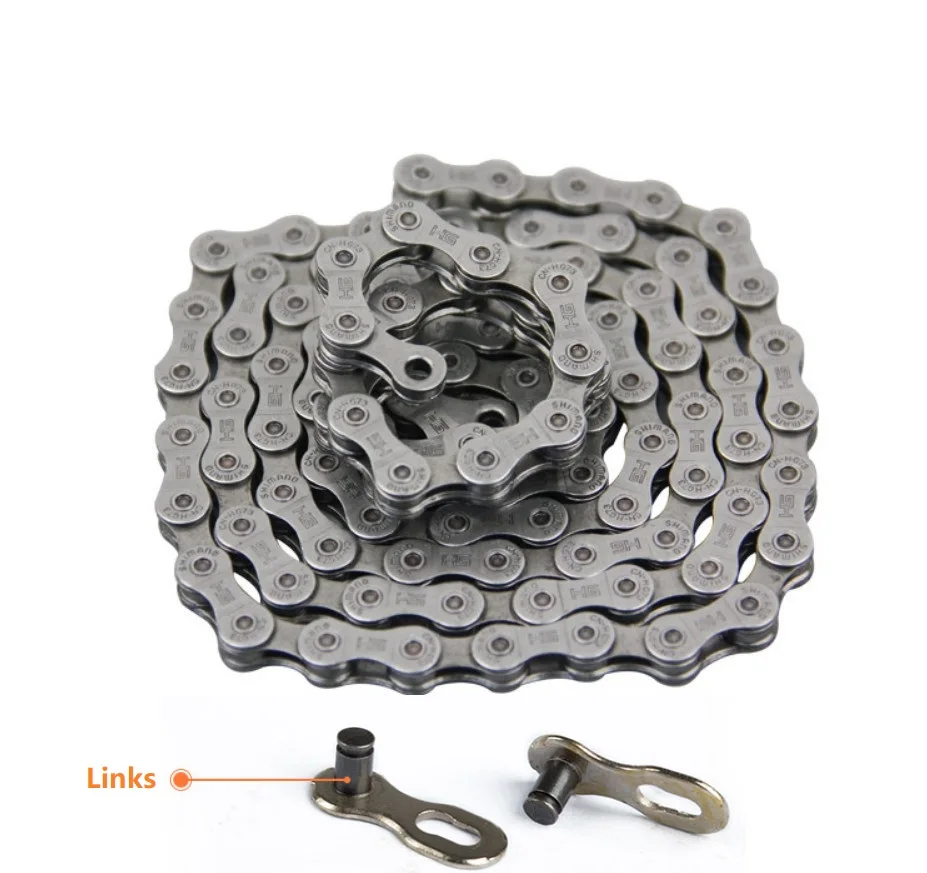 9//27 Speed Mountain Bike Chain HG73 Links Freewheel Shifting for MTB Bicycle #k
